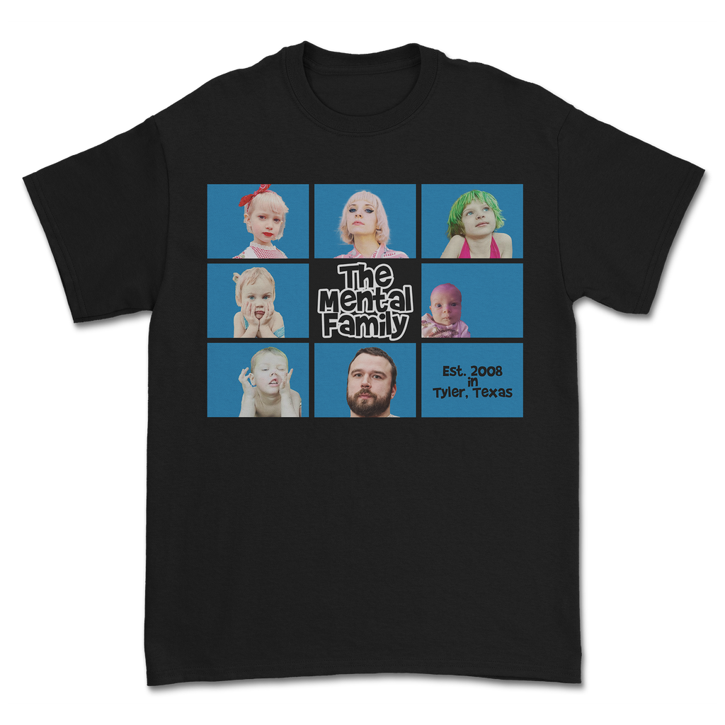 Say Anything - Mental Family Shirt (Black) Hoodie, Sweatshirt | CoreVibeTees.com