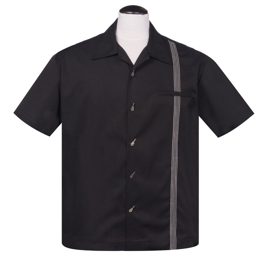 The Six String Bowling Shirt by Steady Clothing Hoodie, Sweatshirt | CoreVibeTees.com (Image 1)