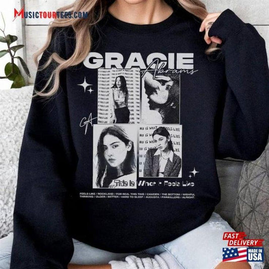 This Is What It Feels Like Gracie Album Abrams Sweatshirt Music Fan Gift Sweatshirt
