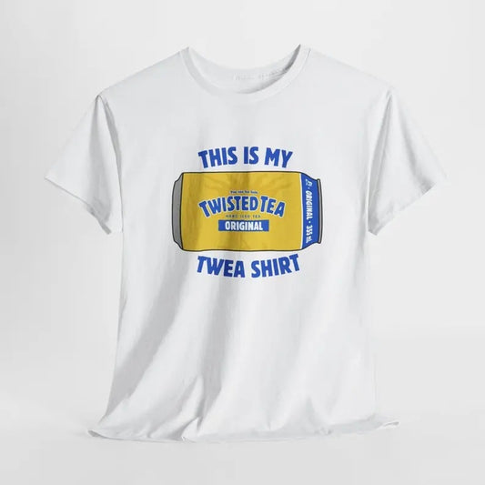 This is my Twisted Tea shirt, party shirt for Twisted Tea enjoyers, Funny shirt, Unisex Cotton Shirt For Men And Women