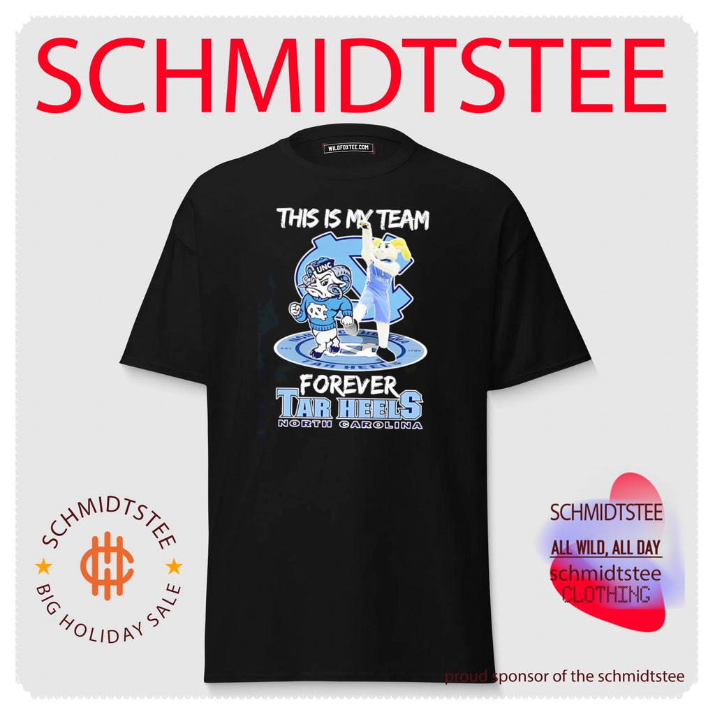 This is my team forever Tar Heels North Carolina mascot shirt