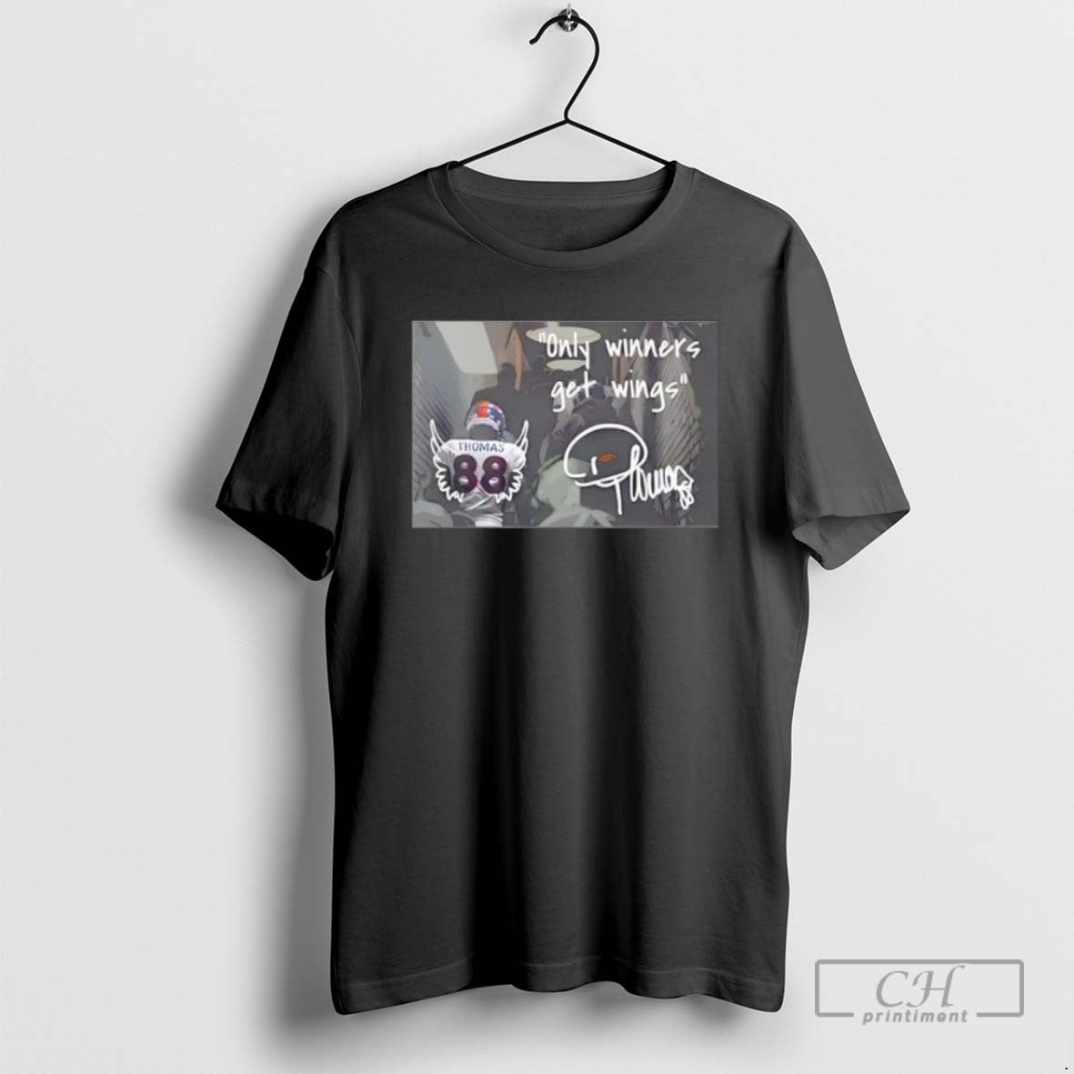 Thomas 88 Only Winners Get Wings T Shirts