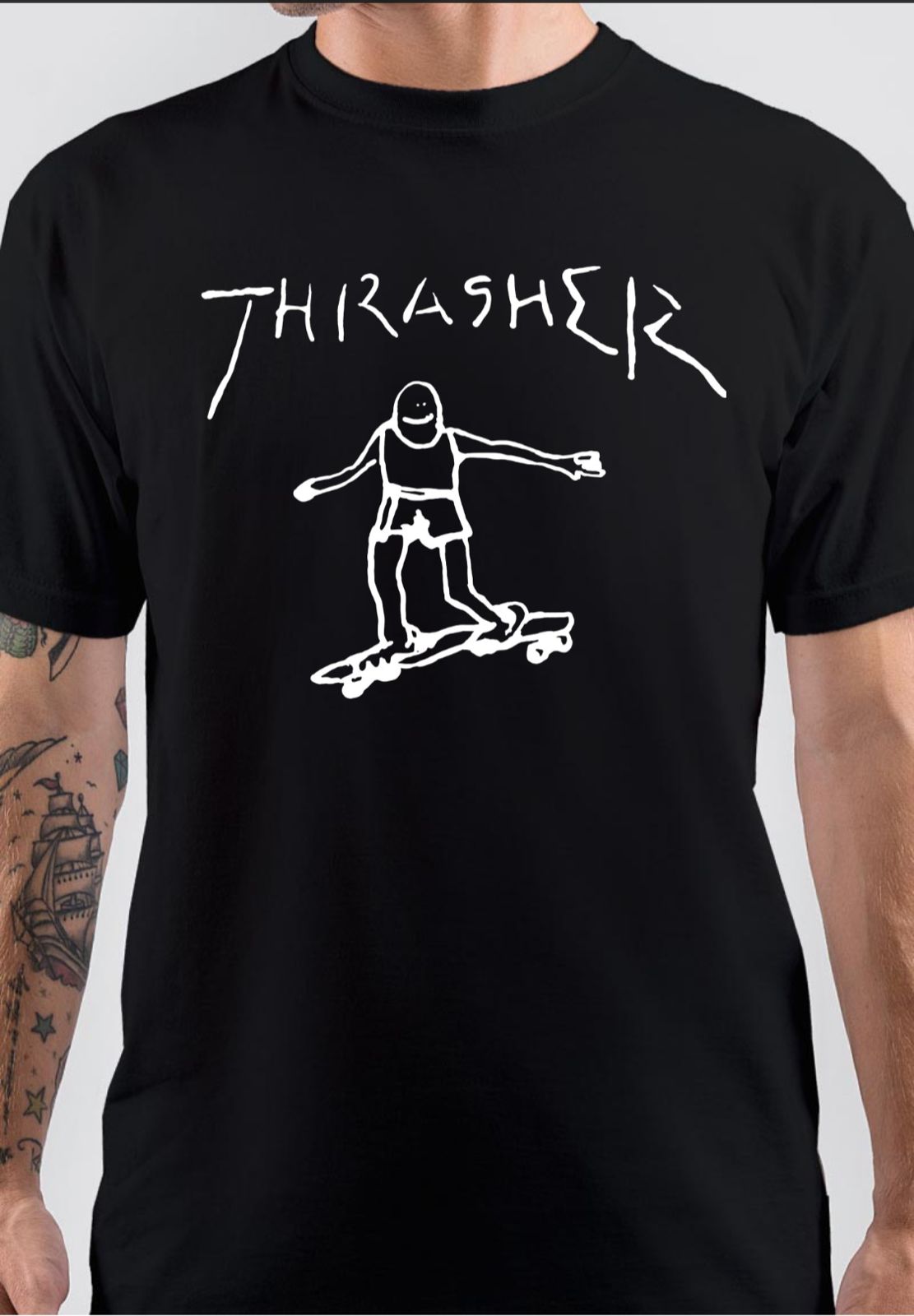 Thrasher X Mark Gonzales T-Shirt Hoodie, Sweatshirt | CoreVibeTees.com