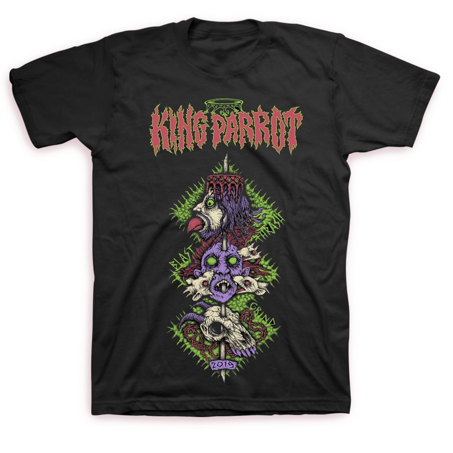 Thrash Blast Grind Tour T-shirt (Black) Hoodie, Sweatshirt | CoreVibeTees.com (Image 2)