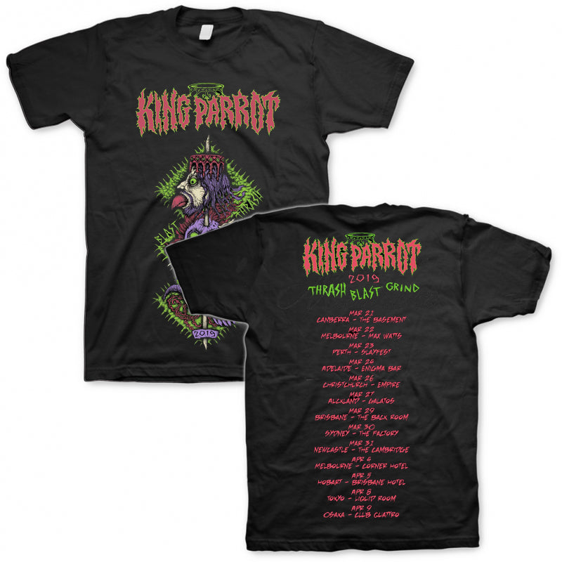Thrash Blast Grind Tour T-shirt (Black) Hoodie, Sweatshirt | CoreVibeTees.com (Image 1)