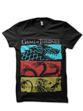 Three Houses Black T-Shirt Hoodie, Sweatshirt | CoreVibeTees.com