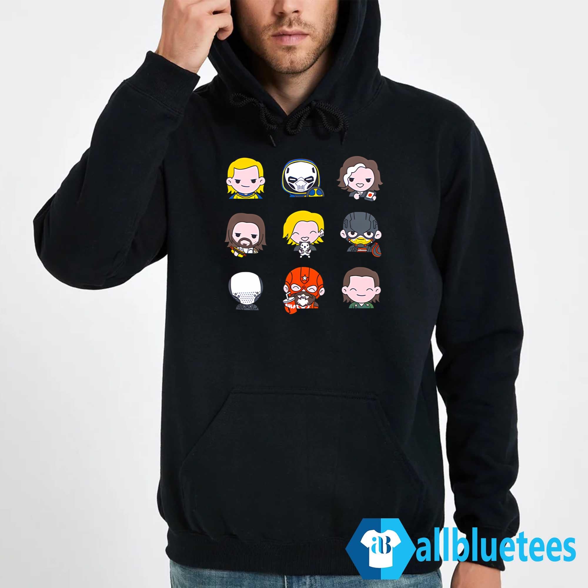Thunderbolts Chibi Cartoon Characters Shirt