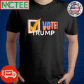 Tick Vote Trump shirt