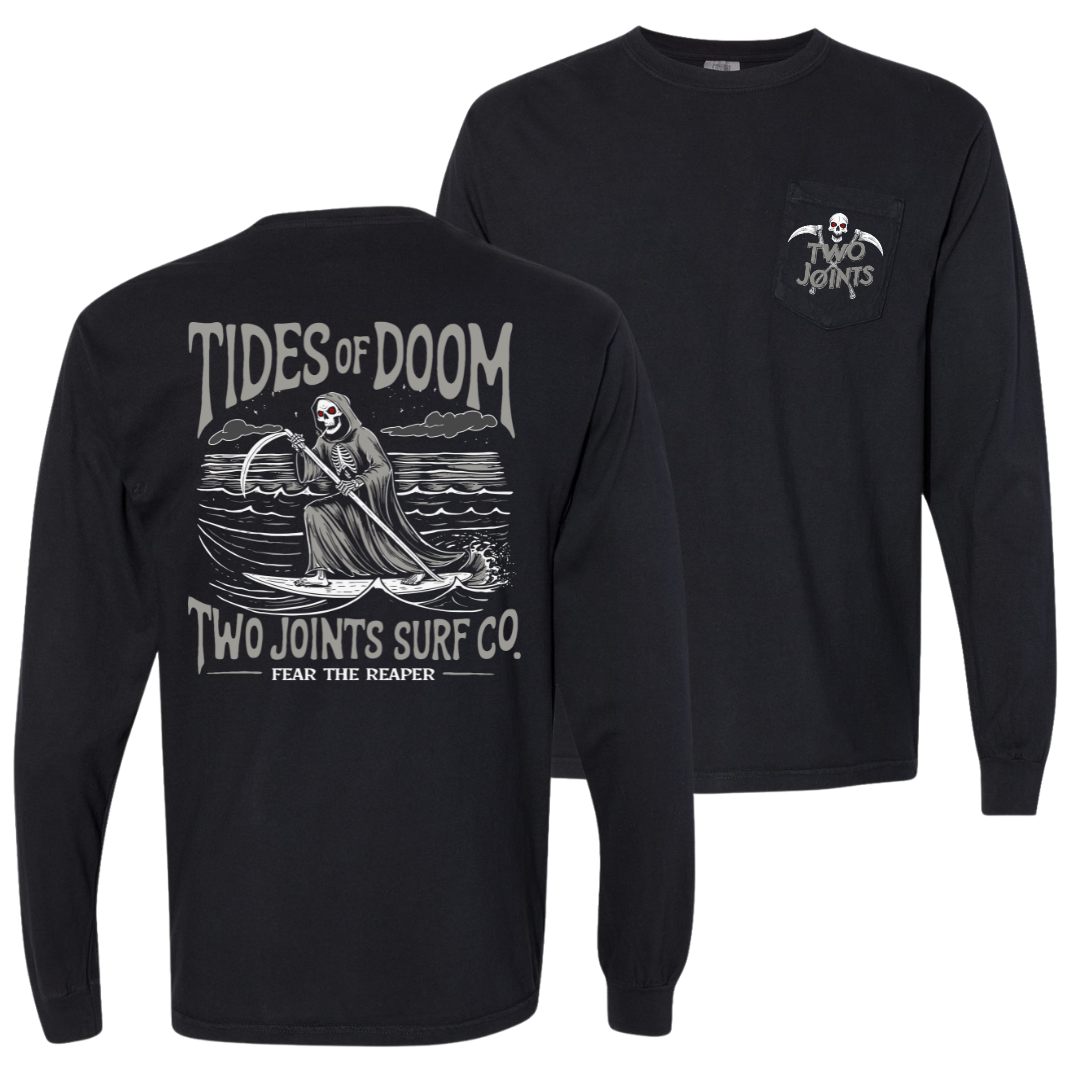 Tides of Doom Long Sleeve Tee Hoodie, Sweatshirt | CoreVibeTees.com