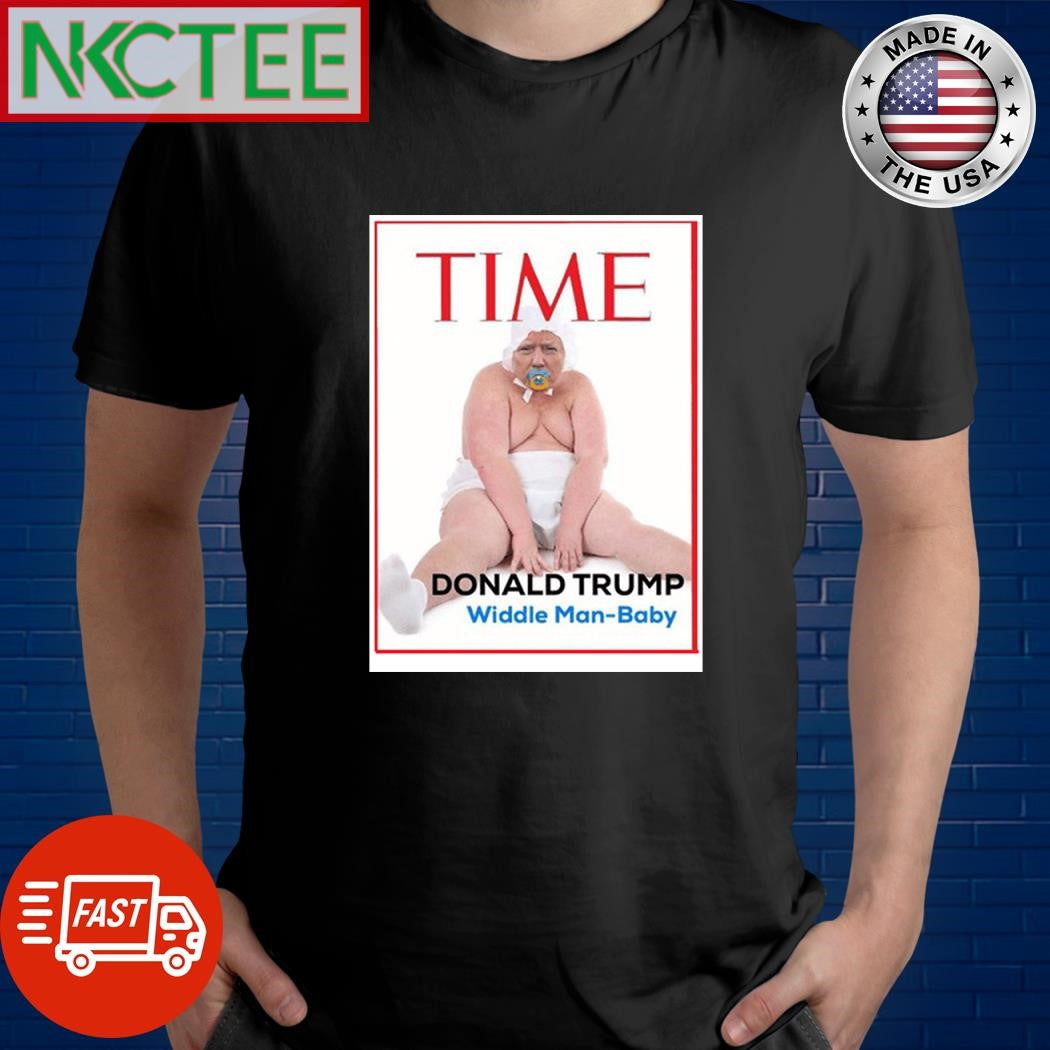 Time Donald Trump widdle man – baby shirt