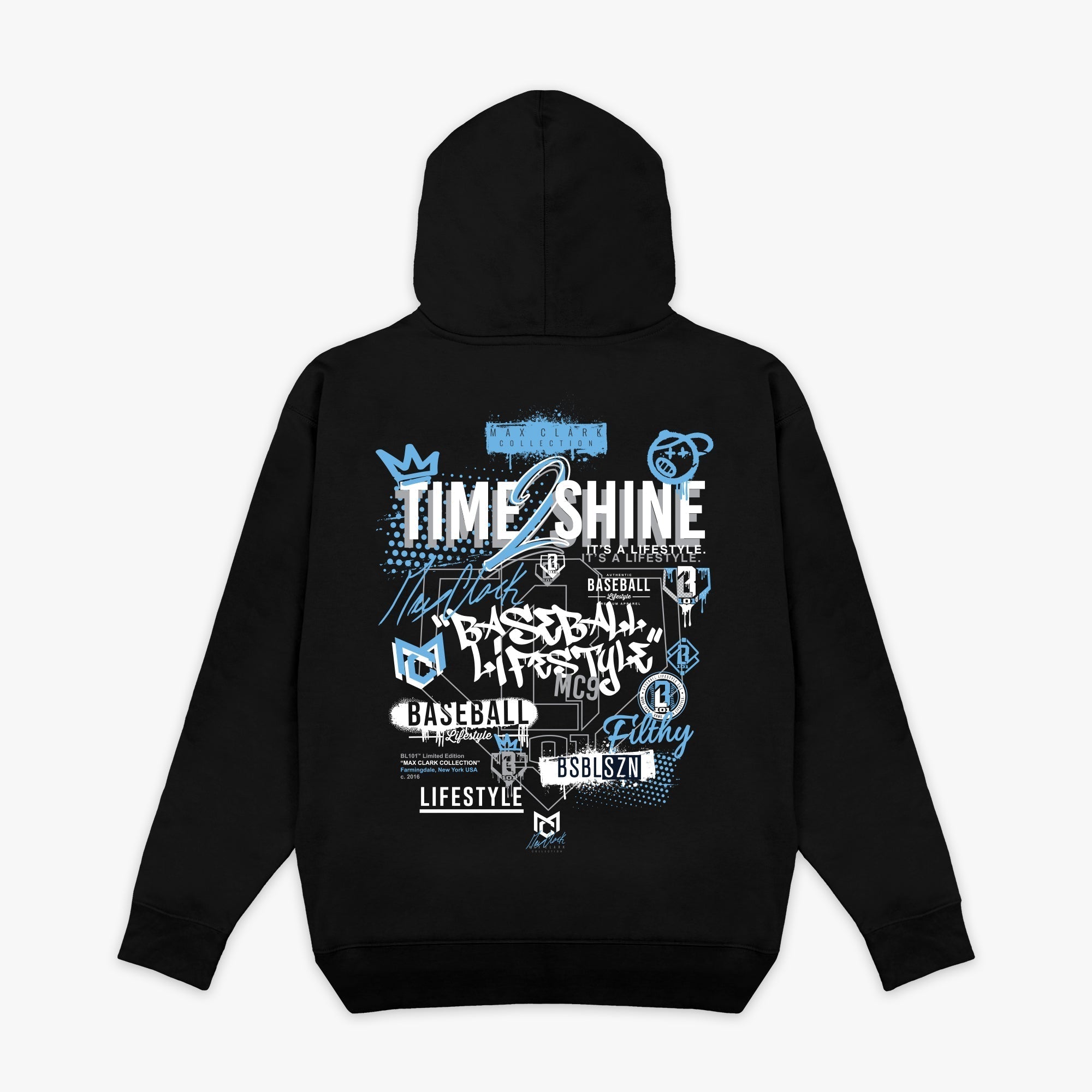 Time 2 Shine Icons Youth Hoodie - Black T-Shirts, Sweatshirt | CoreVibeTees.com (Image 1)