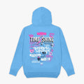 Time 2 Shine Icons Youth Hoodie - Cotton Candy Blue T-Shirts, Sweatshirt | CoreVibeTees.com (Image 1)