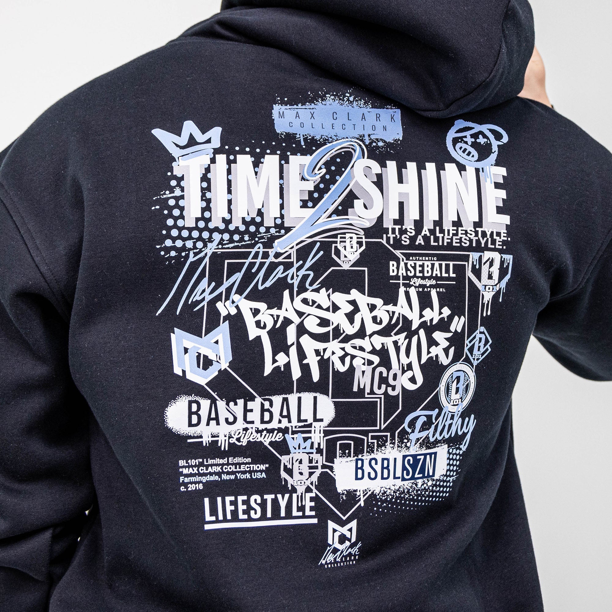 Time 2 Shine Icons Youth Hoodie - Black T-Shirts, Sweatshirt | CoreVibeTees.com (Image 4)
