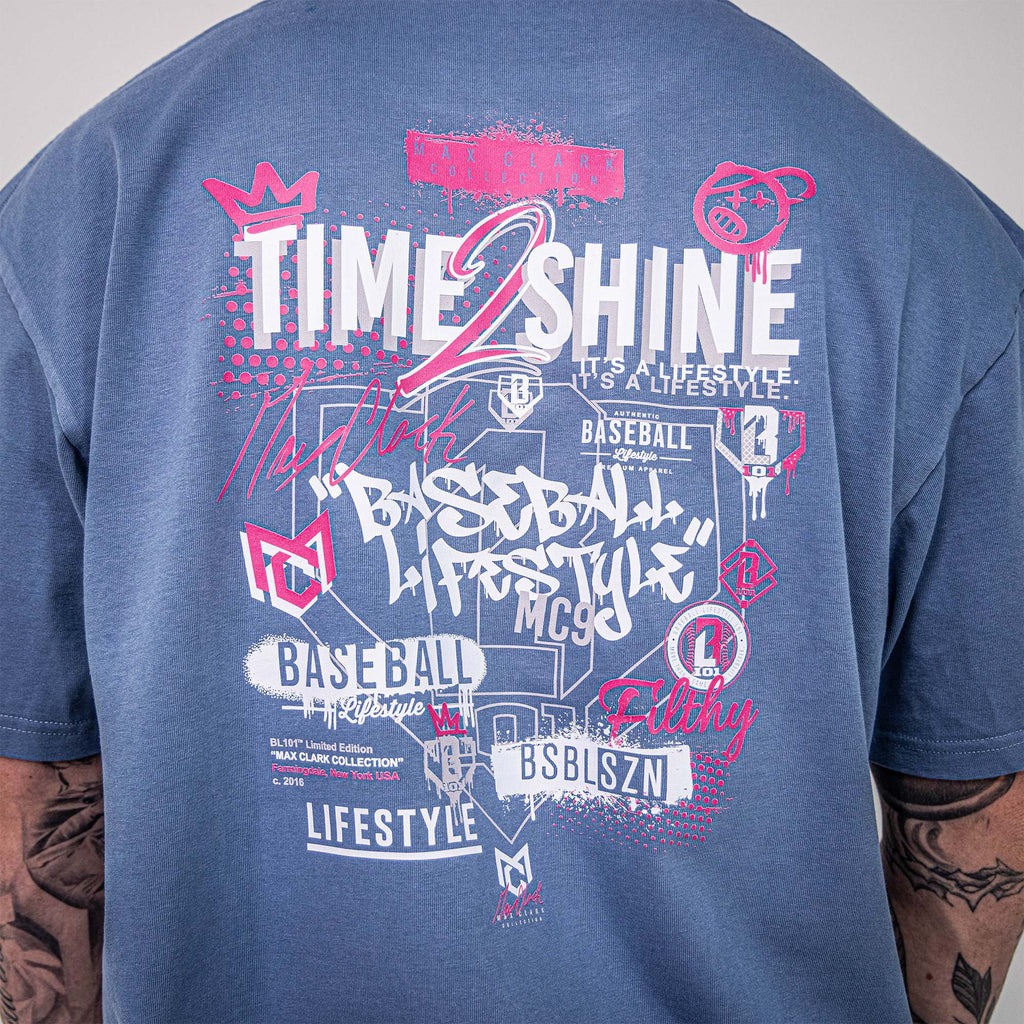 Time 2 Shine Icons Youth Tee - Blue Hoodie, Sweatshirt | CoreVibeTees.com (Image 4)