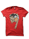 Tintin Window Red Half Sleeve T-Shirt Hoodie, Sweatshirt | CoreVibeTees.com