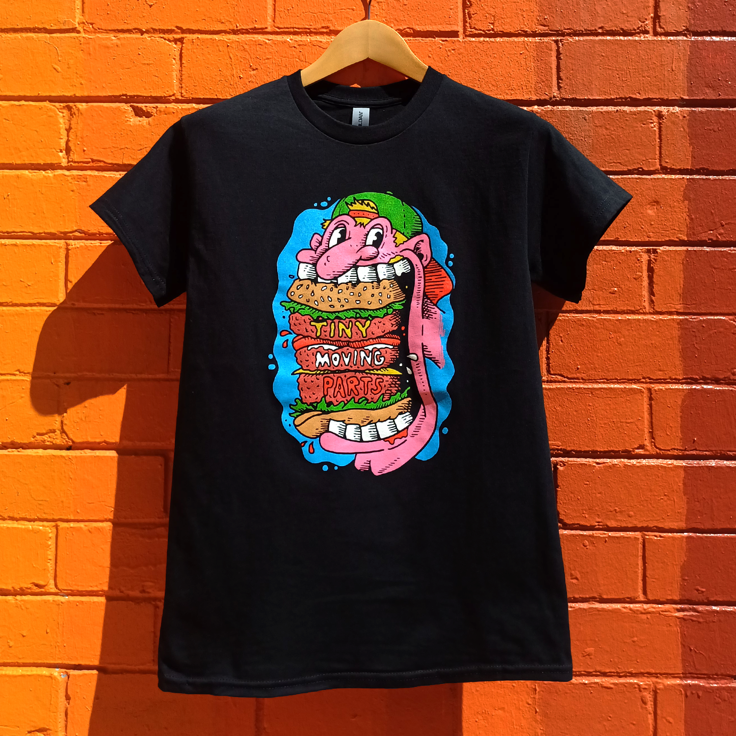 Burger Bites Tee (Black) Hoodie, Sweatshirt | CoreVibeTees.com (Image 2)