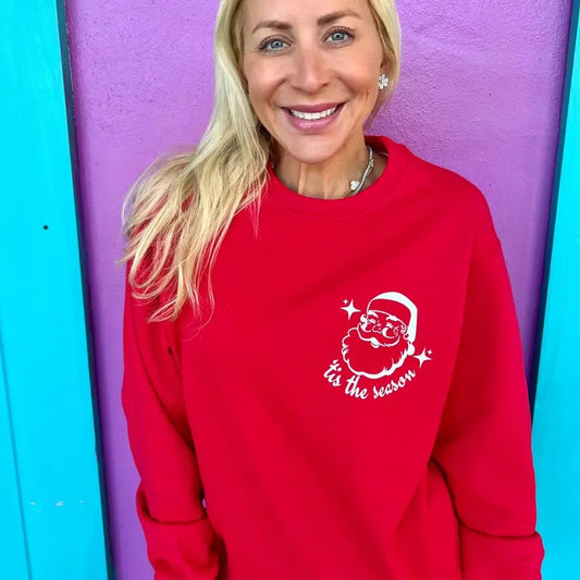 'Tis The Season Santa Sweatshirt