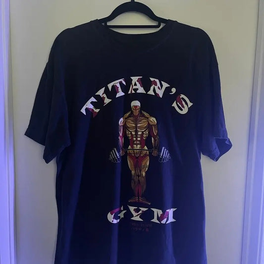 Titans Gym AOT Attack On Titan Anime Fans Shirt