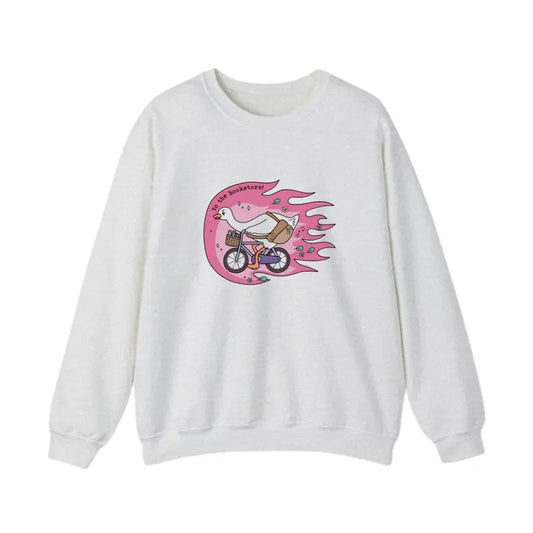 To the Bookstore Sweatshirt, Funny Bookish Shirt, Goose Hoodie, Silly Goose Sweater, Cute Trendy TEE, Menswear Underwear