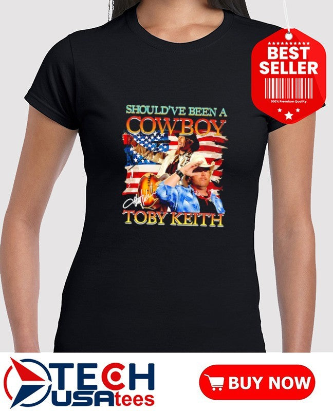 Toby Keith should’ve been a cowboy signature shirt