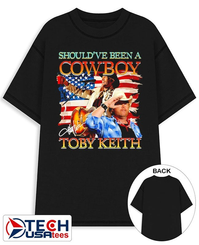Toby Keith should’ve been a cowboy signature shirt