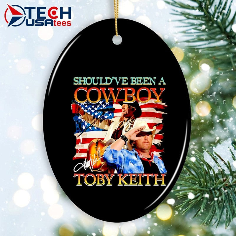 Toby Keith should’ve been a cowboy signature shirt