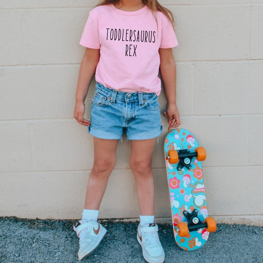 Toddlersaurus Rex, Toddler T-Shirts & Baby Bodysuits, Graphic Infant Clothes, Cute Baby Shower Gift, Trendy Kids Apparel, Soft Cotton Outfits