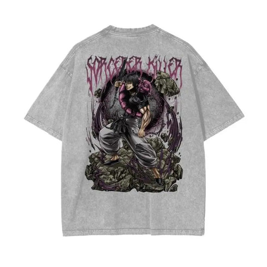 Toji "Sourcerer Killer" T-shirt, JJK, Jujutsukaisen, Anime Vintage Style Special T-shirt Unisex, Anime Manga Shirt, Anime Shirt, Anime Lover Sweatshirt, Hoodie, Comfort Colors