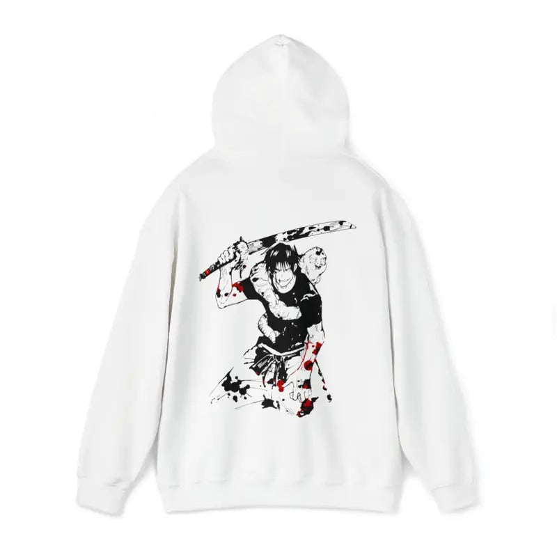 Toji Fushiguro Graphic Hoodie Ju Jutsu Kaisen Anime Manga Mens Womens Unisex Clothing Cotton Menswear Soft Jujutsu Kaisen