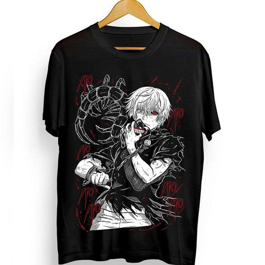 Tokyo Ghoul, Ken Kaneki T-shirt Japanaise Manga Anime, GIFT for him,Menswear Top Underwear