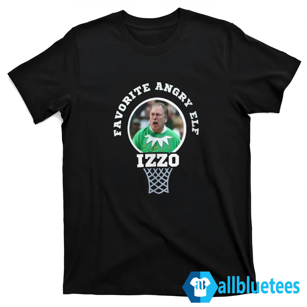 Tom Izzo Favorite Angry Elf Izzo Shirt