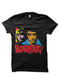Tony Montana & Elvira Black T-Shirt Hoodie, Sweatshirt | CoreVibeTees.com