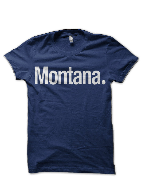 Tony Montana Navy Blue T-Shirt Hoodie, Sweatshirt | CoreVibeTees.com