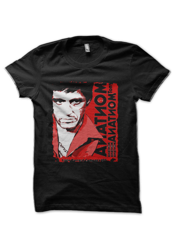 Tony Montana Black T-Shirt Style003 Hoodie, Sweatshirt | CoreVibeTees.com