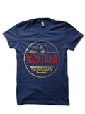 Tony Montana Session Navy Blue T-Shirt Hoodie, Sweatshirt | CoreVibeTees.com