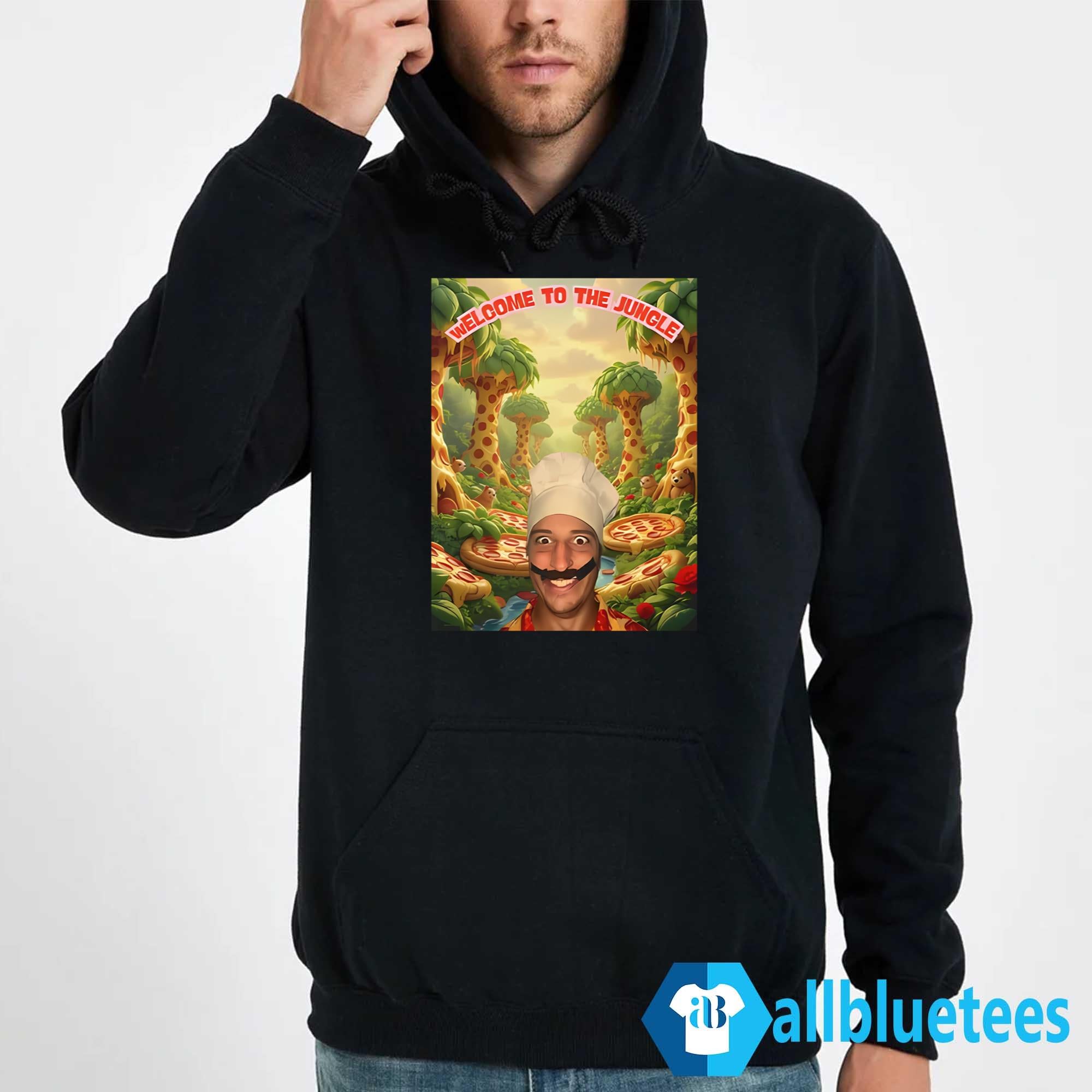 Tony Pepperoni Welcome To The Jungle Pizza Shirt