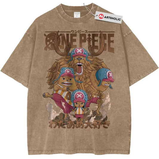 Tony Tony Chopper Shirt, One Piece Shirt, Anime Shirt, Vintage Tee Sweatshirt, #Hoodie, Comfort Colors