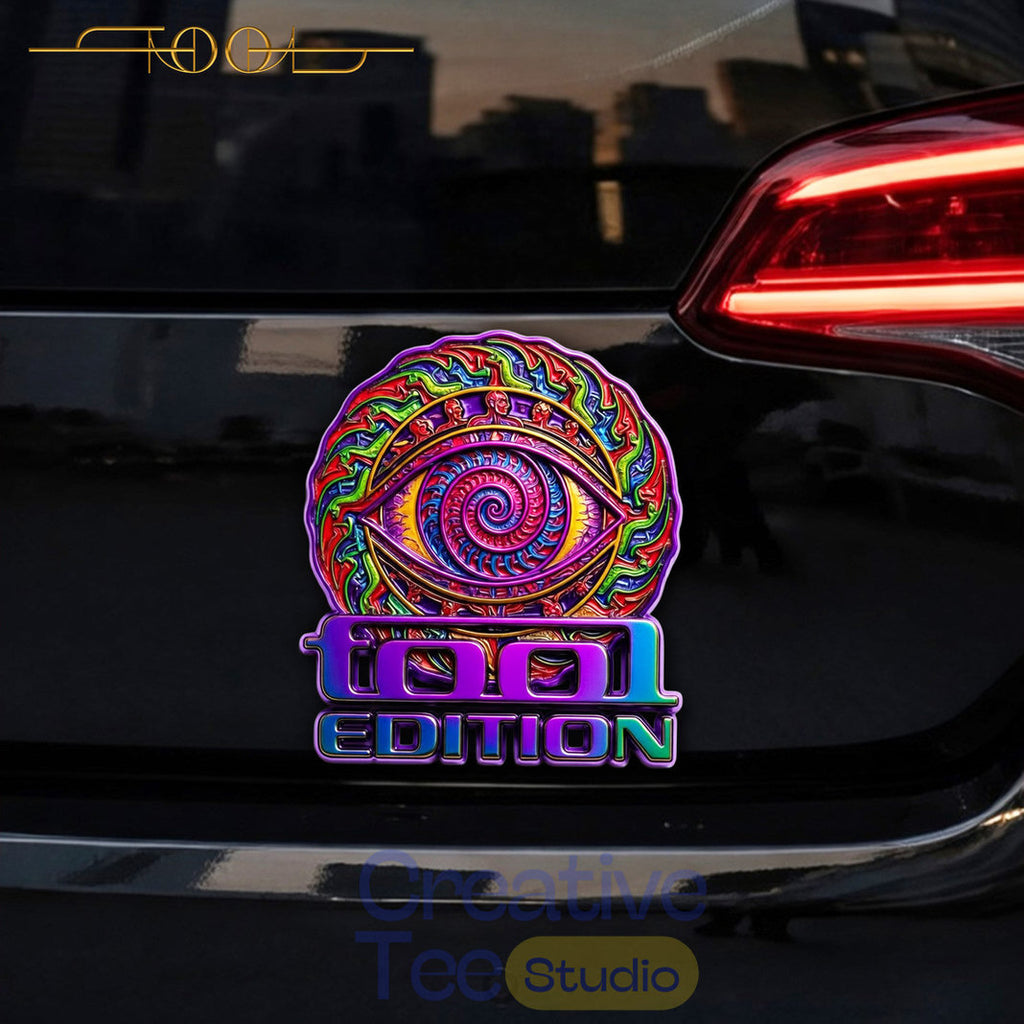 Tool Band Premium Car Name Badge