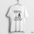 Top Bigfoot Sightings In Area Wisconsin Please Secure Your Cheese Curds T Shirt Sweater Hoodie, Sweatshirt | CoreVibeTees.com