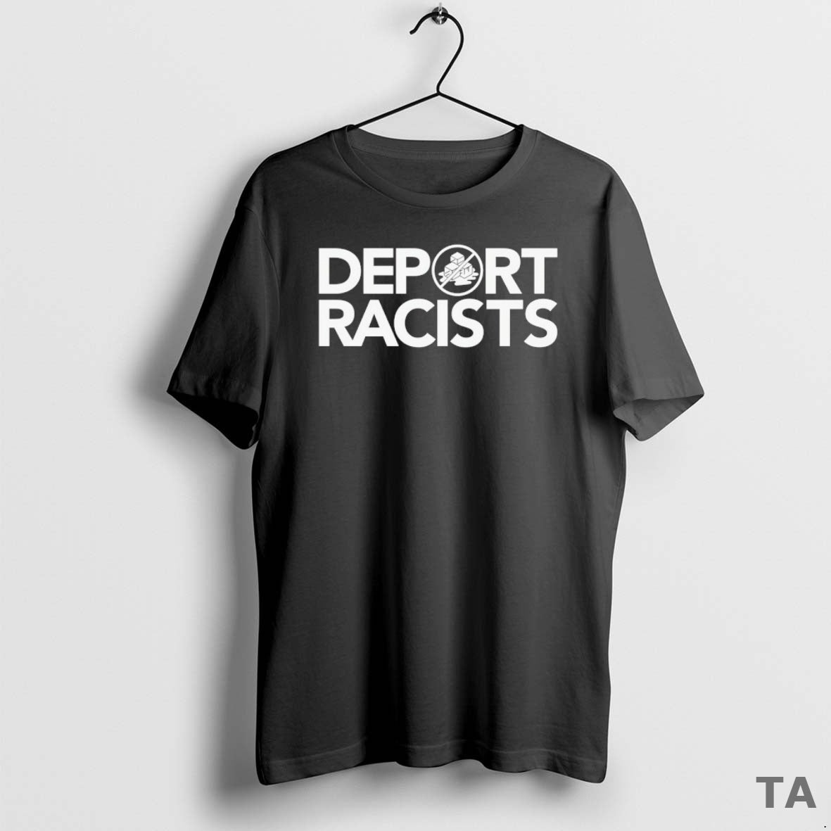 Top Deport Racists T Shirt Sweater Hoodie, Sweatshirt | CoreVibeTees.com