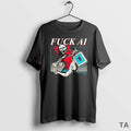 Top Fuck Ai Support Human Artists T Shirt Sweater Hoodie, Sweatshirt | CoreVibeTees.com
