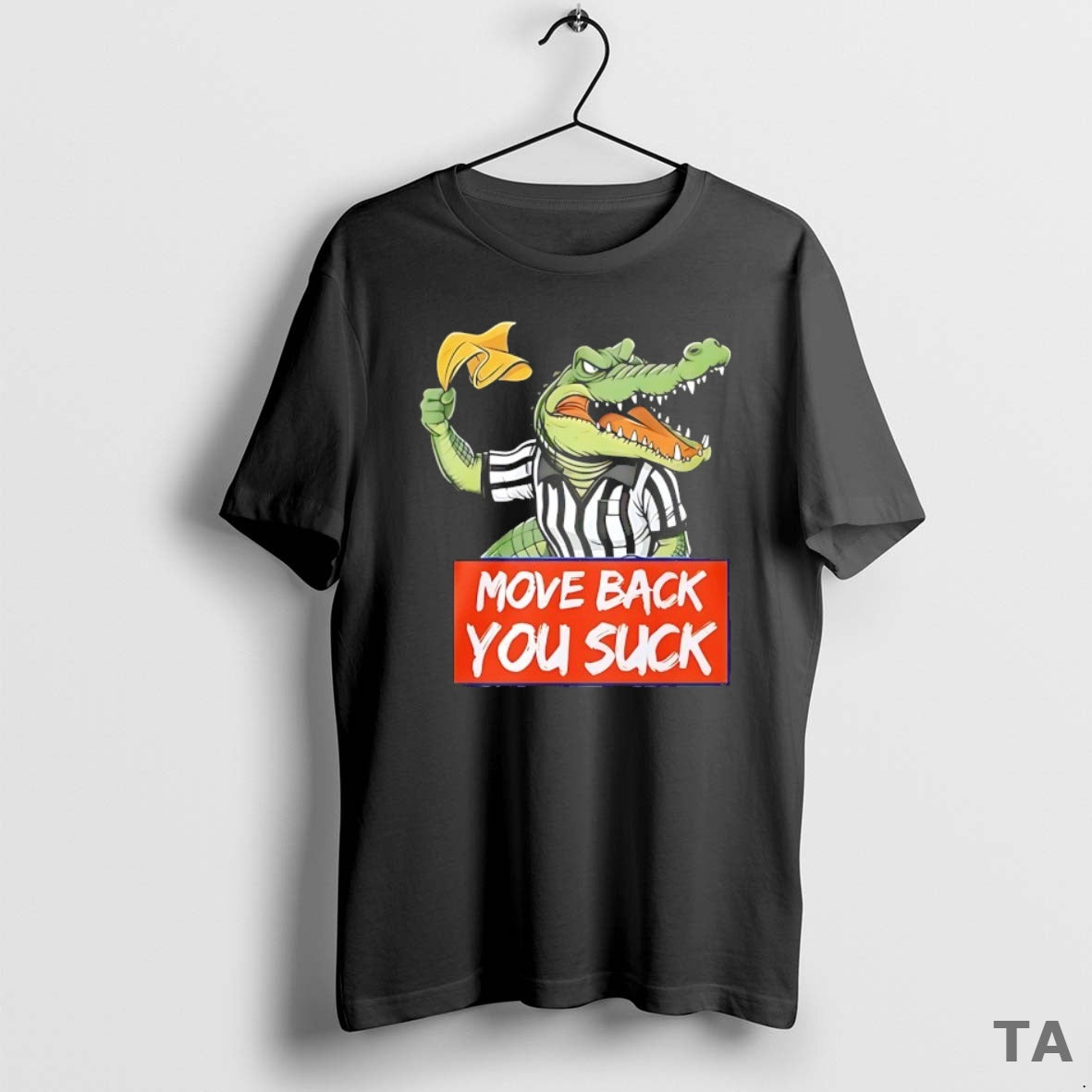 Top Gator Yellow Flag Move Back You Suck T Shirt Sweater Hoodie, Sweatshirt | CoreVibeTees.com