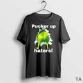Top Grinch Ass Pucker Up Haters T Shirt Sweater Hoodie, Sweatshirt | CoreVibeTees.com