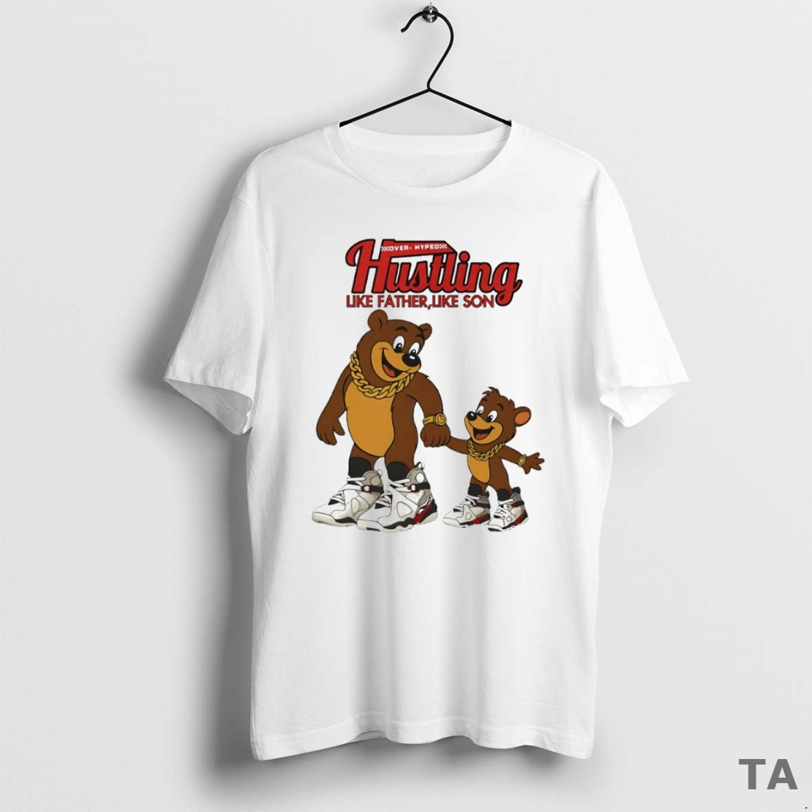 Top Husting Like Father Like Son Circle T Shirt Sweater Hoodie, Sweatshirt | CoreVibeTees.com