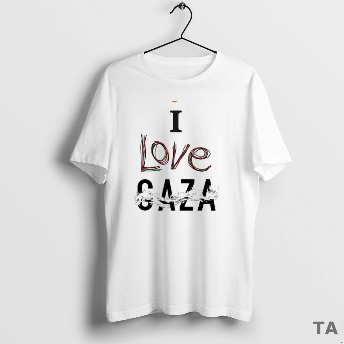 Top I Love Gaza Circle T Shirt Sweater Hoodie, Sweatshirt | CoreVibeTees.com