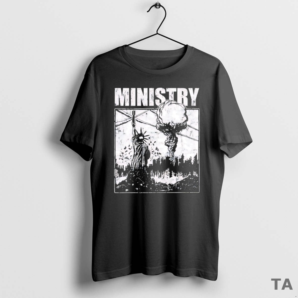 Top Ministry Statue Of Misery T Shirt Sweater Hoodie, Sweatshirt | CoreVibeTees.com