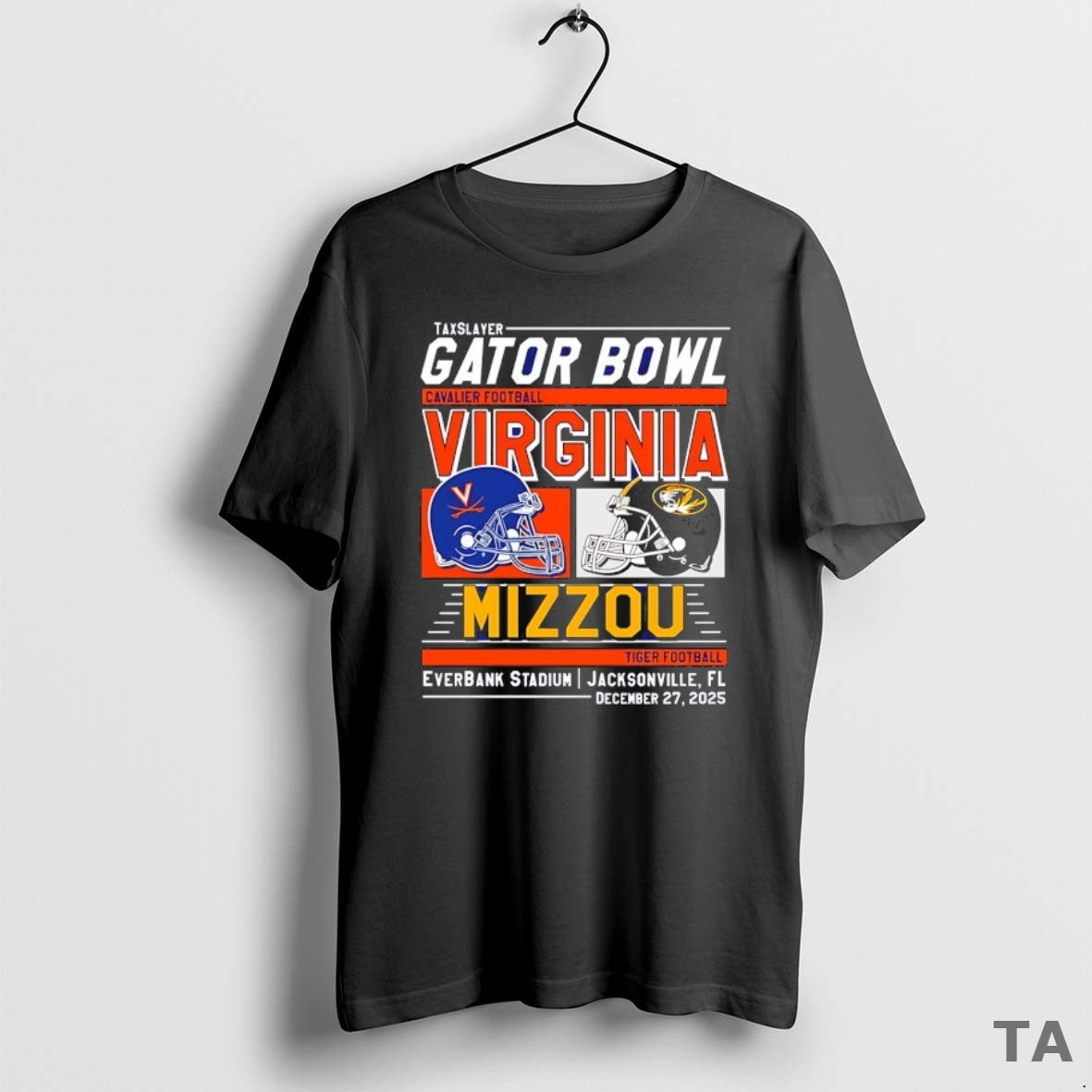 Top Missouri Tigers Vs Virginia Cavaliers 2025 Taxslayer Gator Bowl Head To Head T-Shirts, Hoodie, Sweatshirt