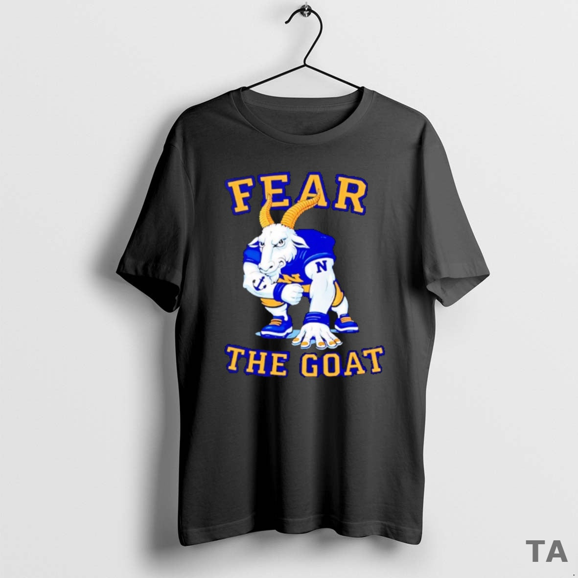 Top Navy Midshipmen Navy Fear The Goat T Shirt Sweater Hoodie, Sweatshirt | CoreVibeTees.com