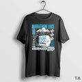 Top Nina Matsumoto Gdq Marathon Luck T Shirt Sweater Hoodie, Sweatshirt | CoreVibeTees.com