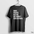 Top Nino Pookie Keisha Gee Money Duh Duh Man T Shirt Sweater Hoodie, Sweatshirt | CoreVibeTees.com
